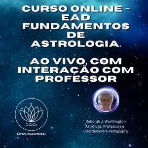 Imagem de capa para o Curso online FORMAÇÃO EM ASTROLOGIA - MÓDULOS BÁSICO E INTERMEDIÁRIO