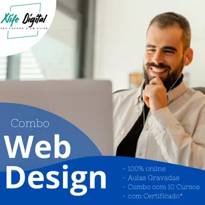 Imagem principal do produto Curso WebDesign - COMBO