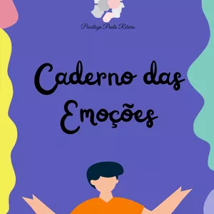 Imagem de capa para o Ebook Caderno das Emoções - 01
