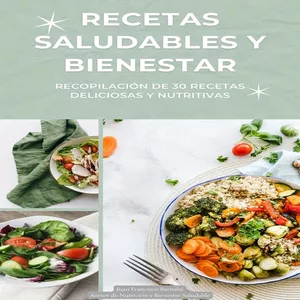 Imagen de portada para Ebook Recetas Saludables y Bienestar