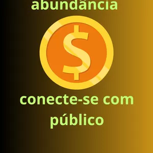 Imagem de capa para o Ebook Desperte abundância $ conecte-se com público
