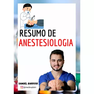 Imagem de capa para o Ebook RESUMO DE ANESTESIOLOGIA