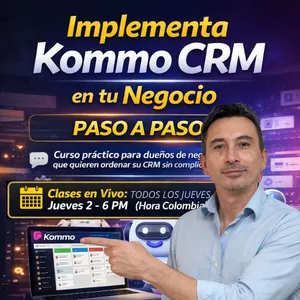 Imagen de portada para Curso online Kommo CRM - SuperBot 