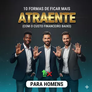 Imagem de capa para o Ebook 10 Formas de ficar mais atraente (com o custo baixo)