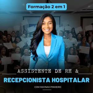 Imagem de capa para o Evento presencial Curso : Recepcionista Hospitalar & Assistente de RH