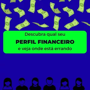 Imagem de capa para o Ebook Descubra qual o seu perfil financeiro 