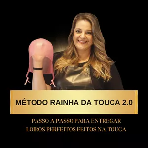 Imagem de capa para o Curso online RAINHA DA TOUCA - Loiros perfeitos feitos na touca