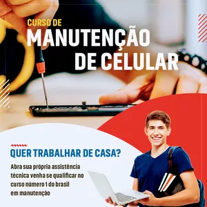 Imagem do curso Curso de Manutenção de Celular Básico ao Avançado