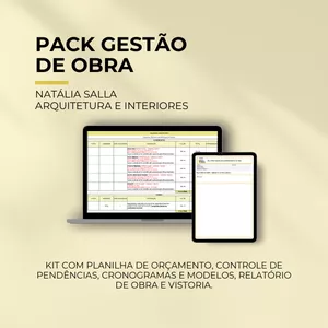 Imagem de capa para o Curso online Pack Gestão de Obra