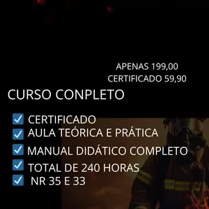 Imagem do curso curso bombeiro civil 