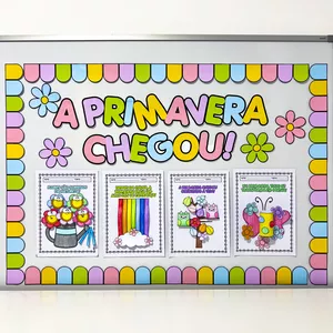 Imagem de capa para o Ebook Atividades de Primavera