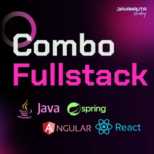 Imagem de capa para o Curso online Treinamento FullStack Java