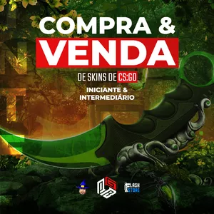 Imagem de capa para o Curso online Ganhe dinheiro com SKINS DE CS:GO - Iniciante &amp; Intermediario