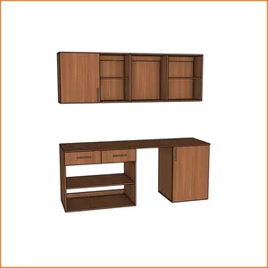 Imagen de portada para Ebook K053 - Plano de Cajonera alta y baja para cocina 