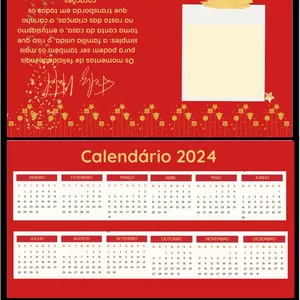 Imagem de capa para o Ebook CALENDÁRIO 2024