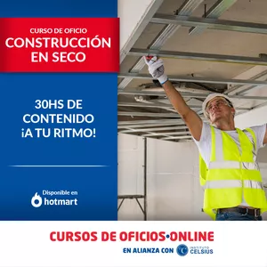 Imagen de portada para Curso online Construcción en Seco
