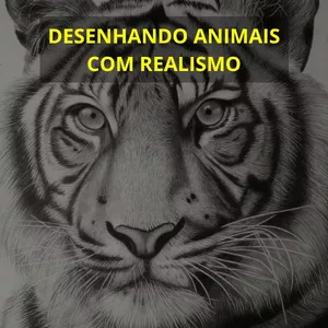 Imagem de capa para o Curso online Desenhando animais com realismo