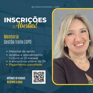 Imagem de capa para o Curso online Mentoria Gestão Trello LGPD