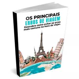 Imagem de capa para o Ebook Os principais erros de viagem