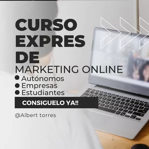 Imagen de portada para Ebook Curso Express de Marketing Online