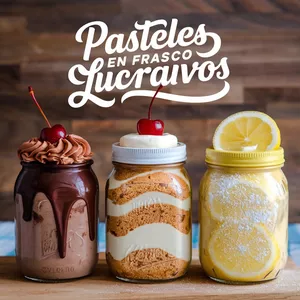 Imagen de portada para Curso online CURSO - PASTELES EN FRASCO LUCRATIVOS