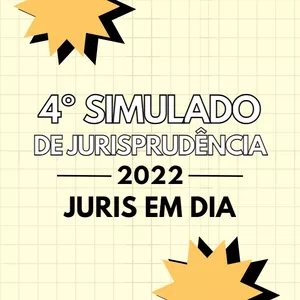 Imagem de capa para o Ebook 4º Simulado Juris em Dia