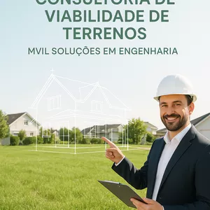 Imagem de capa para o Serviço online Consultoria de Viabilidade de Terrenos