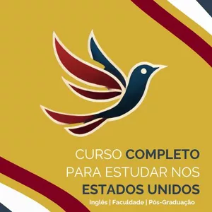 Imagem do curso Curso Completo: O Passo a Passo Para Estudar Nos Estados Unidos.