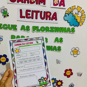 Imagem de capa para o Ebook Jardim da Leitura🌺