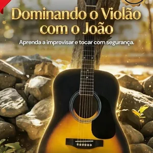 Imagem de capa para o Curso online Para de depender de cifra e comece a dominar o violão de verdade! 