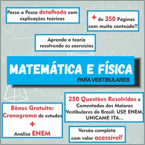 Imagem do curso Matemática e Física para ENEM e outros vestibulares - Aprendendo na prática 