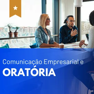 Imagem de capa para o Curso online Comunicação Empresarial e Oratória 