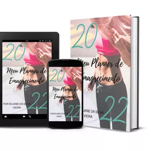 Imagem de capa para o Ebook Meu Planner de Emagrecimento