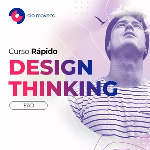 Imagem de capa para o Curso online Design Thinking - Curso Rápido EAD