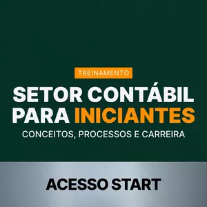Curso Treinamento Setor Contábil 2026 - Acesso Start