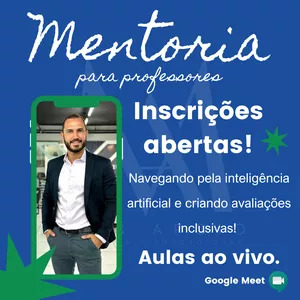 Imagem de capa para o Evento online Mentoria para professores
