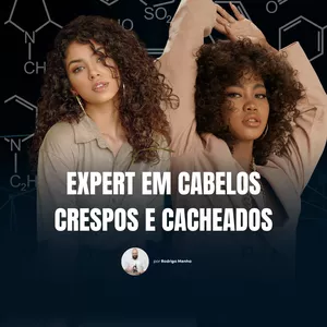 Imagem de capa para o Curso online Expert em Cabelos Cacheados e Crespos