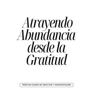 Imagen de portada para Ebook Atrae abundancia desde la gratitud