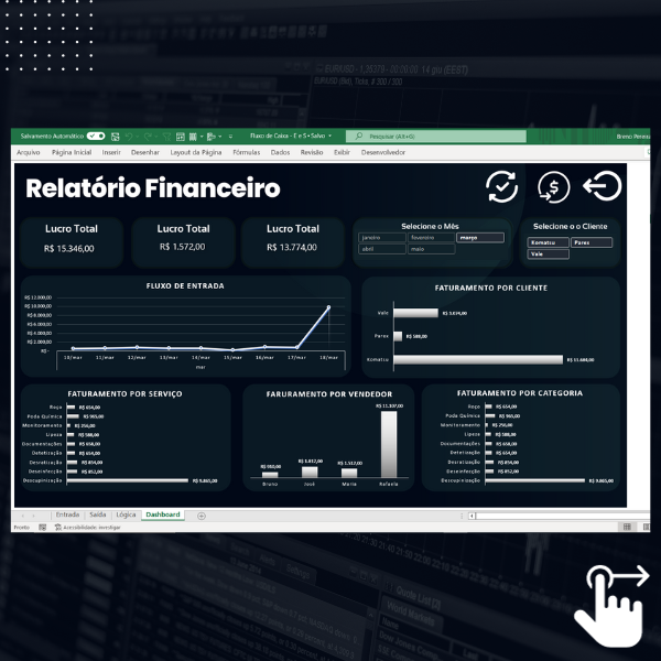 Imagem do curso Fluxo de Caixa – Entrada e Saída