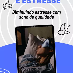 Imagem de capa para o Ebook Ebook Sono e Estresse