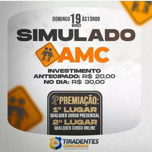 Imagem de capa para o Curso online SIMULADO AMC 