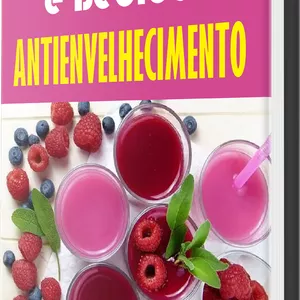 Imagem de capa para o Ebook Descubra os Segredos dos Alimentos e Bebidas Antienvelhecimento ✨