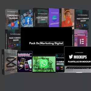 Imagen de portada para Curso online Pack de Marketing Digital