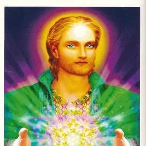 Imagem de capa para o Curso online Meditaçã da Chama Verde - Mestre Hilarion 
