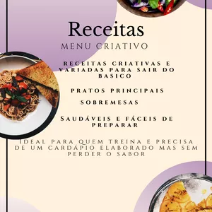 Imagem de capa para o Ebook Dieta com Sabor 