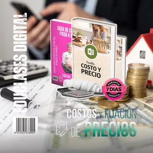 Imagen de portada para Curso online 📲 Plantilla de costos y fijación de precios