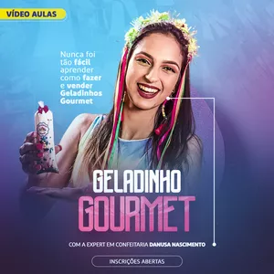 GELADINHO GOURMET DE SUCESSO