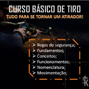Imagem de capa para o Curso online Curso Básico de Tiro 