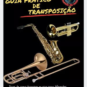 Aulas de saxofone Guia pratico de transposição 