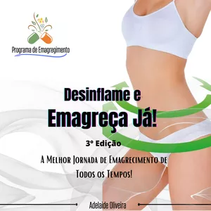 Imagem de capa para o Curso online Desinflame e Emagreça Já - 3ª Edição